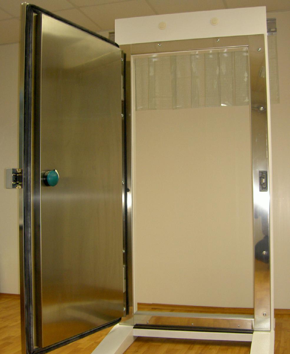 полотно двери из нержавеющей стали для холодильной камеры